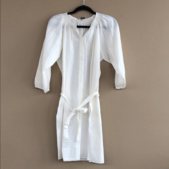 NEW • Tucker NYC • The Classic Mini Dress White - Picture 3 of 4